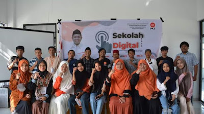 DPD PKS Kabupaten Wajo Sukses Gelar Sekolah Digital