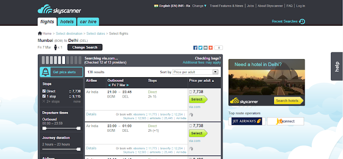 Travel Smart with SkyScanner - Save 15% on average