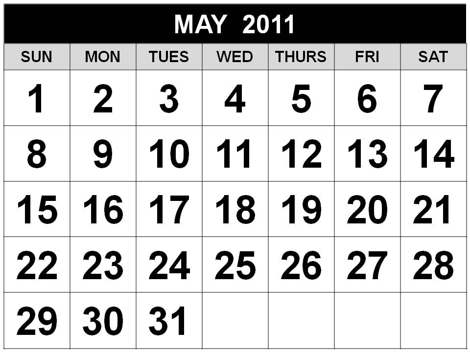 may 2011 calendar images