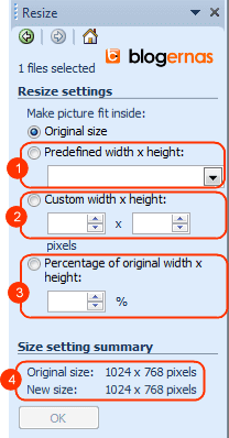 Cara Merubah Ukuran Gambar dengan Office Picture