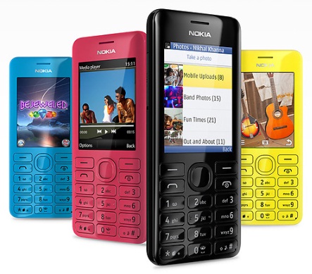 Nokia Asha 205 dan Nokia Asha 206 - Duo Asha Harga Rp 600 Ribuan