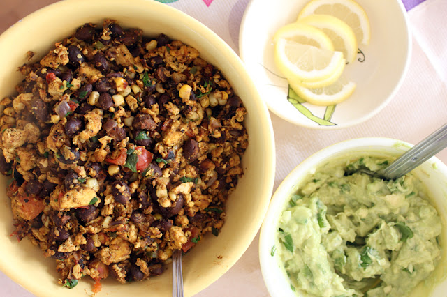 Fiesta Scramble, Vegan Protein Book