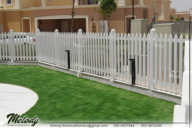 Wooden Fence Supply and install UAE | Wooden Picket Fence Dubai Abu Dhabi
