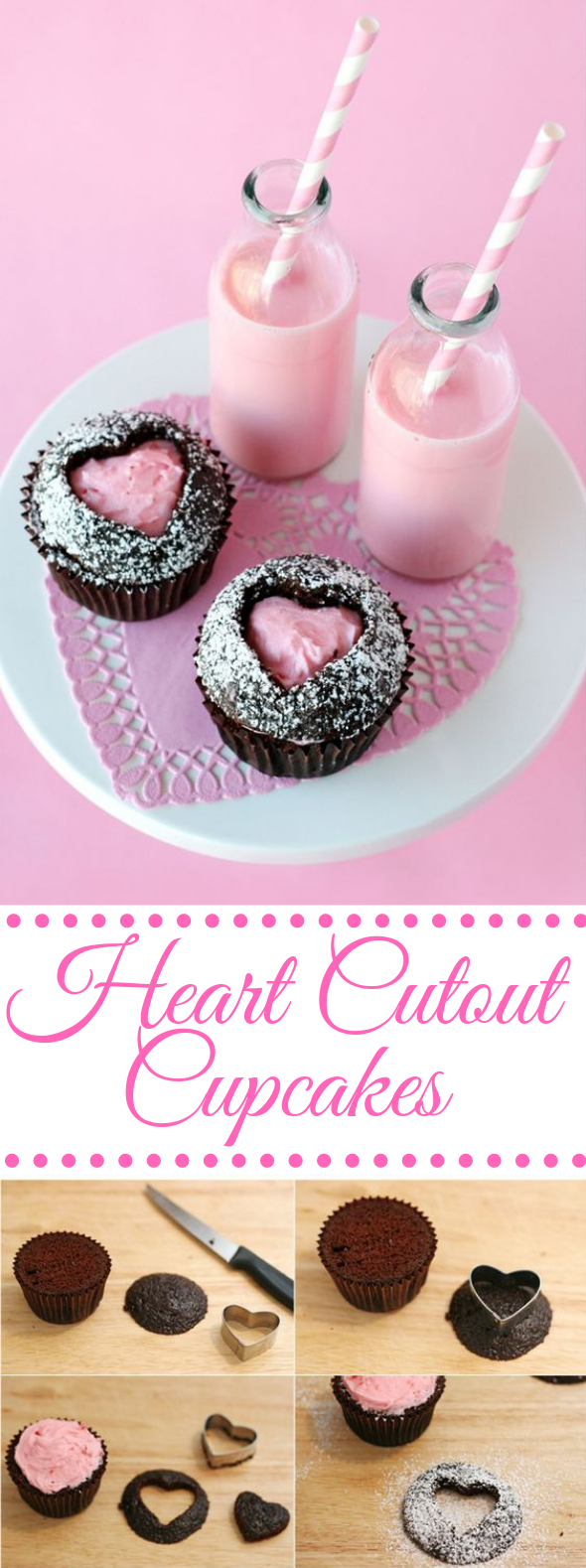 Sweet Heart Cupcakes #dessert #cakes