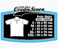 Size Chart - Polo Shirt