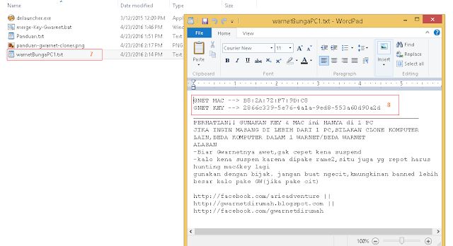 hasil nge clone mac key gwarnet gold