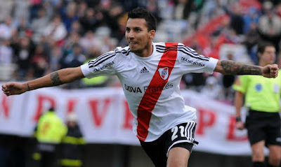 AC Milan And Roma Monitoring Leonel Vangioni of the River Plate