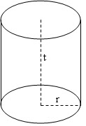 Rumus Volume Luas Permukaan Bangun  Ruang  Gambar  