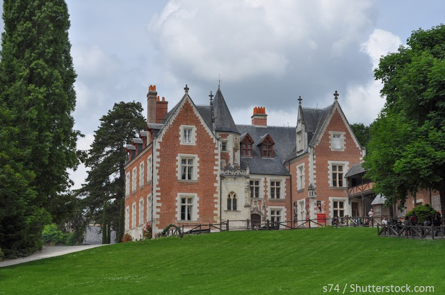  foto do castelo de Clos Lucé   