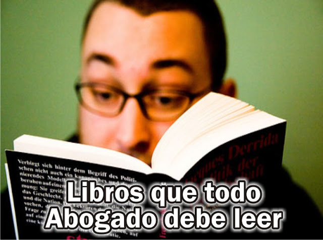  LIBROS QUE TODO ABOGADO DEBE LEER