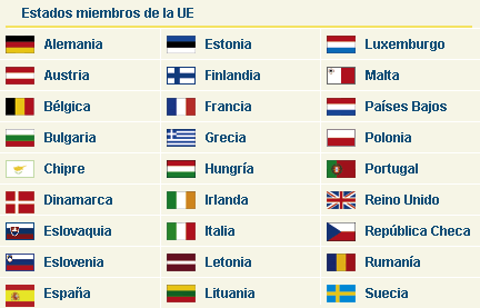 Resultado de imagen de banderas de europa