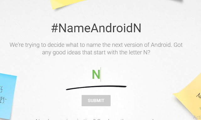 Submit suggestions to Android N