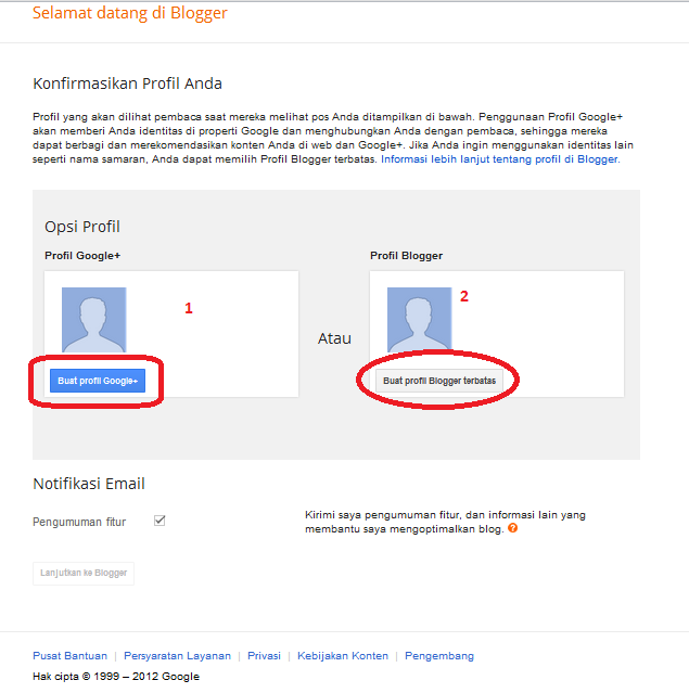 Membuat Profil Google +