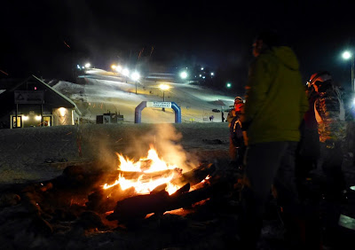 A bonfire outside the lodge at West Mountain Wednesday night, 01/14/2015.

The Saratoga Skier and Hiker, first-hand accounts of adventures in the Adirondacks and beyond, and Gore Mountain ski blog.