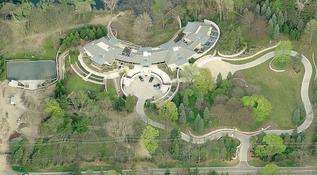 House of the Late Detroit Pistons Billionaire Owner William Davidson.