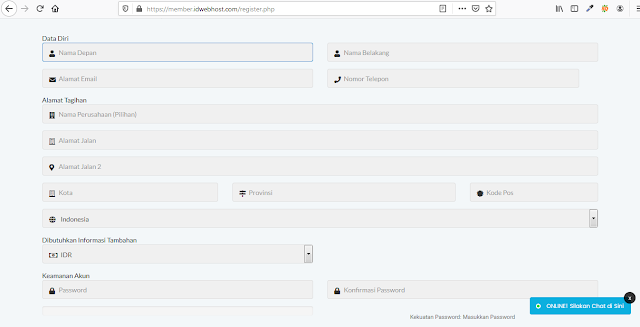 alt="cara daftar akun di idwebost"