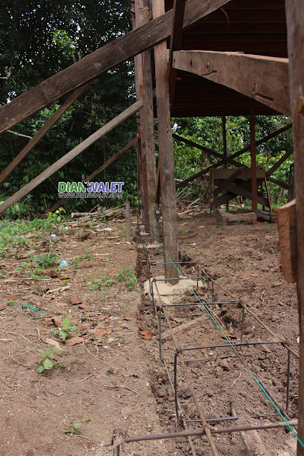 Rumah Sarang Burung Walet Dari Rangka Ulin