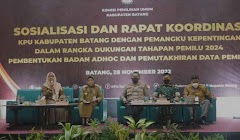 Sukseskan Pemilu 2024, KPU Batang Minta Sinergi Semua Pihak