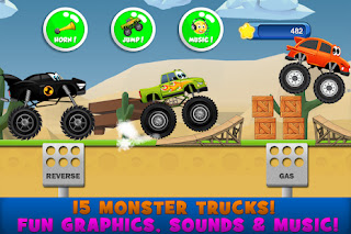 Monster Trucks Game for Kids 2