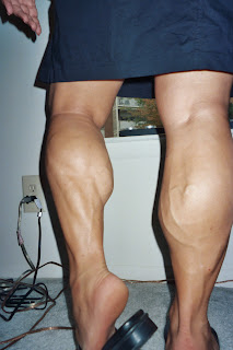 bbw natural muscular calves fetish