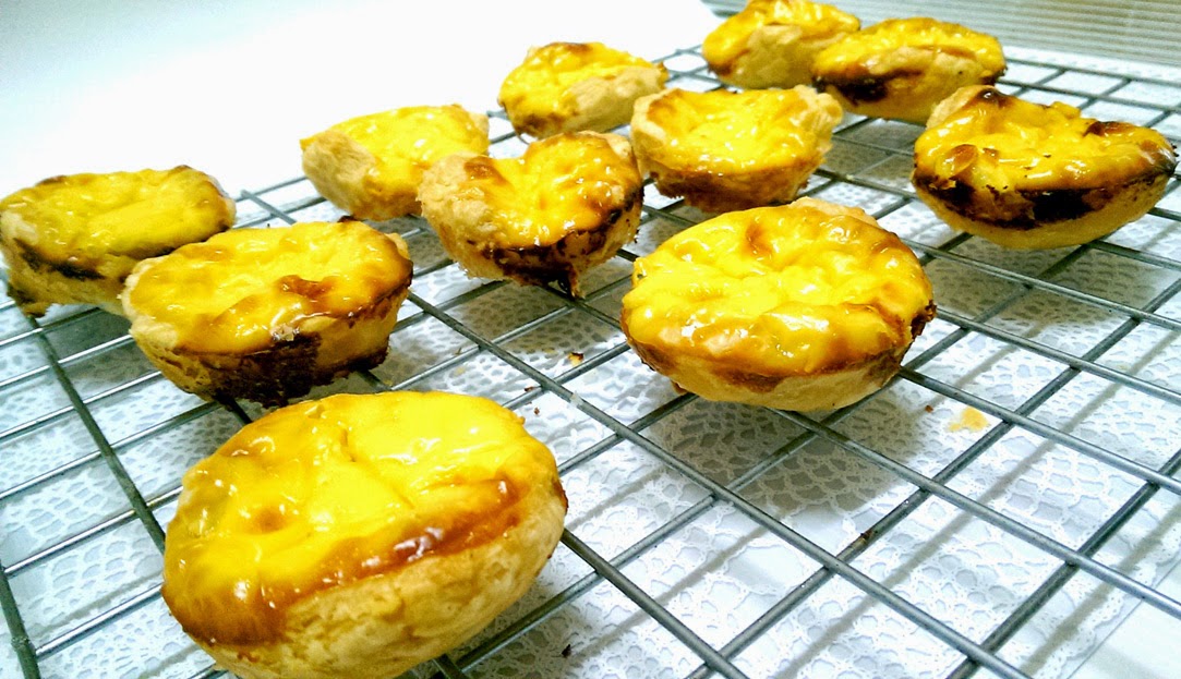 Resepi Masak-Masak : Simple Dan Sedap: PORTUGUESE EGG TART 