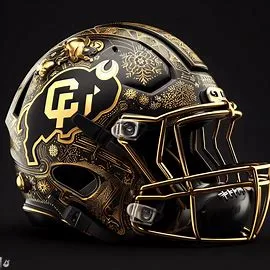 Colorado Buffaloes Christmas Helmets