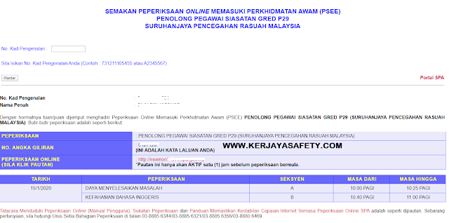 Contoh Soalan Peperiksaan Perkhidmatan Awam Bahagian A 