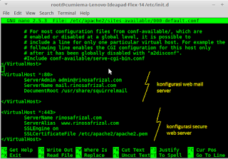 Instalasi dan konfigurasi secure web server pada Linux