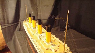 Amazing Titanic Model Made Of Paper 