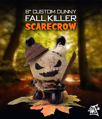 Fall Killer Scarecrow Custom 8 Inch Dunny by Sket-One