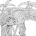 Coloriage Complexe Adulte Elephant