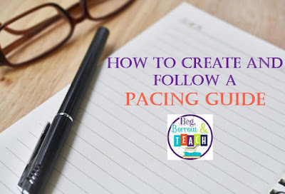 How to Create and Follow a Pacing Guide