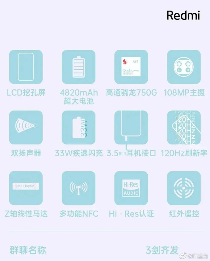 Key Specification Leaks Redmi Note 9 Pro 5G