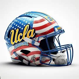 UCLA Bruins Patriotic Concept Helmet