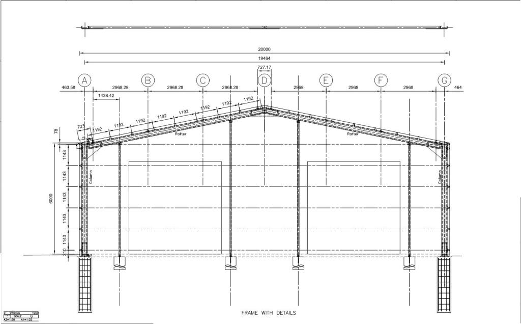 Wall Section Detail Drawing