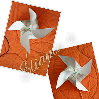 "molinillo origami papiroflexia- DIY"