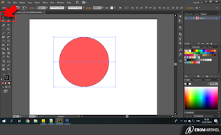 Cara Memotong Bentuk (Shape) di Adobe Ilustrator step 3