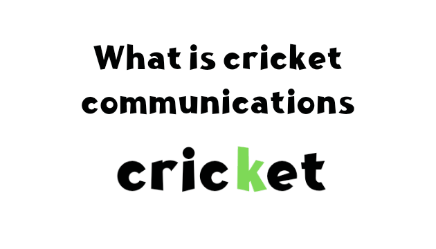 What is cricket communications