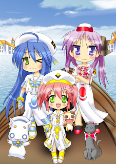 Lucky Star Cross Over Cosplay