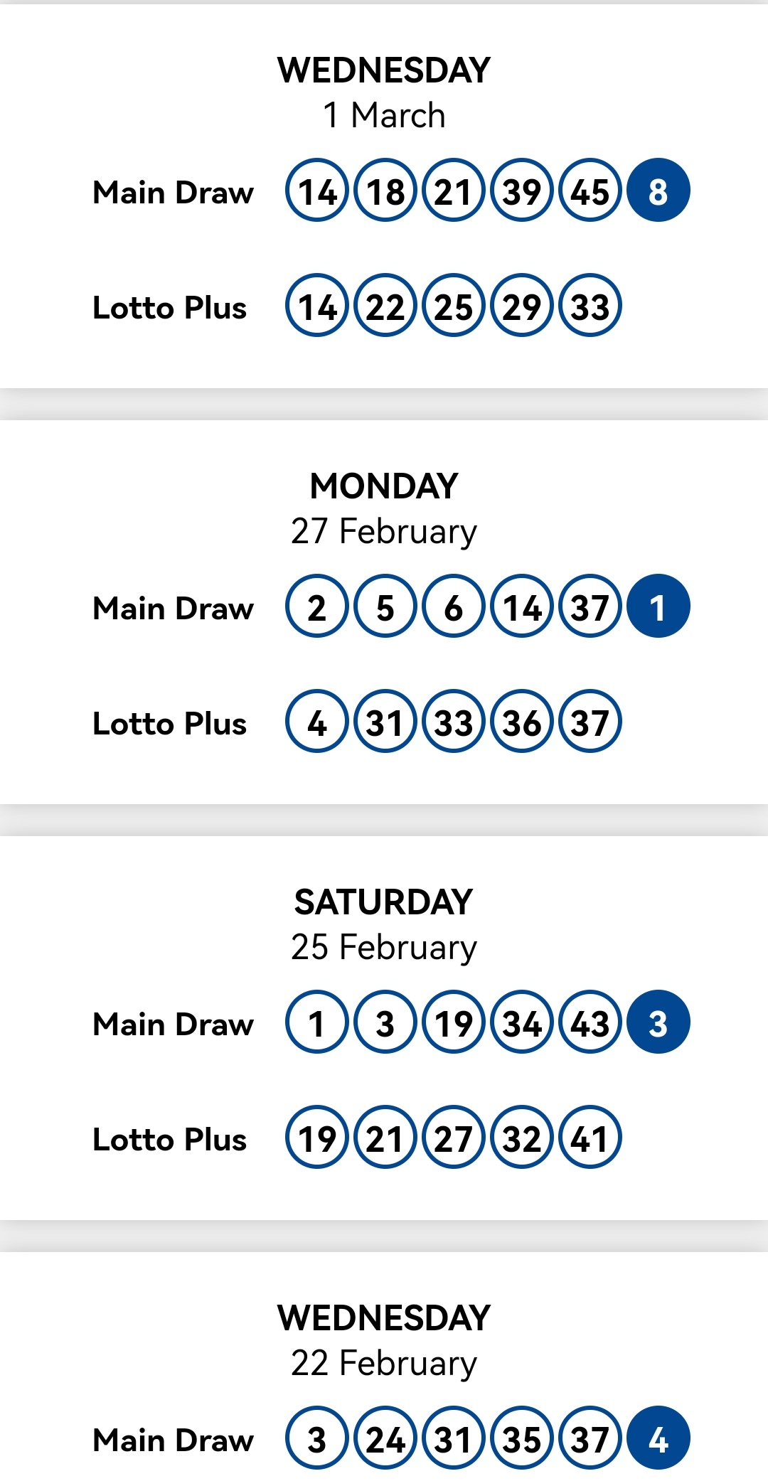 France lotto results history 2023 today