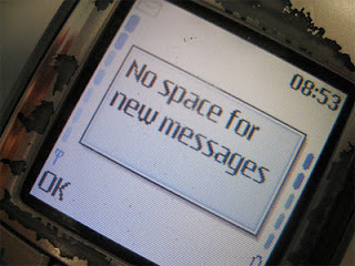 No space for new messages