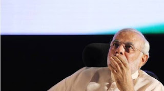 NARENDRA MODI WONDERING