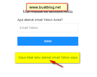 cara membuka alamat yahoo karena lupa