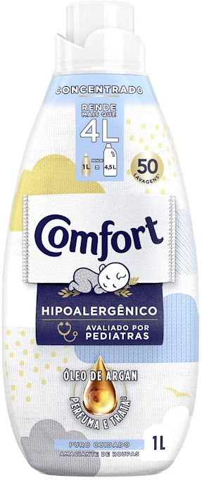 Amaciante Confort hipoalergênico