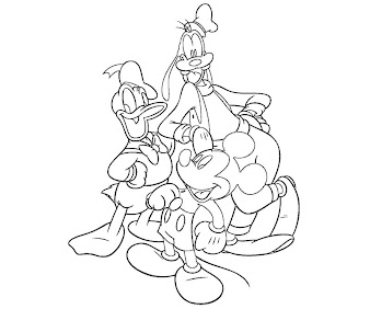 #1 Goofy Coloring Page