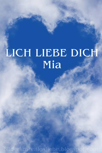 Bild von ich liebe dich für marie