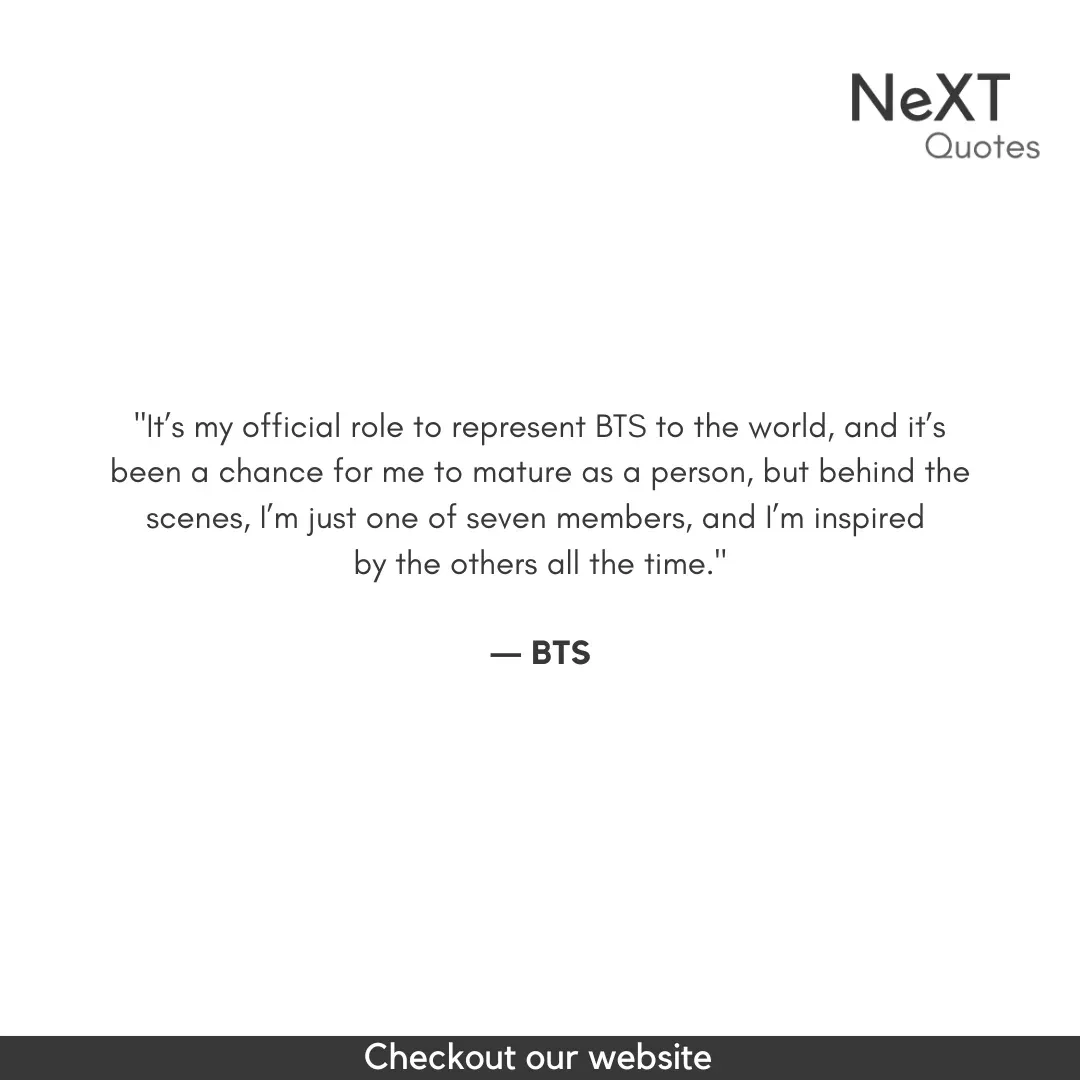 BTS Quotes