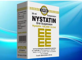 NYSTATIN محلول نيستاتين الفموي,Nystatin  التركيب العلمي نيستاتين,الخصائص الدوائية محلول نيستاتين الفموي,إستخدامات قطارة نيستاتين,الجرعة والإدارة قطارة نيستاتين,التفاعلات الدوائية نقط نيستاتين,الحمل والرضاعة محلول نيستاتين,تأثيرات غير مرغوبة محلول نيستاتين الفموي,فارما كيوت,دليل الادوية المصري