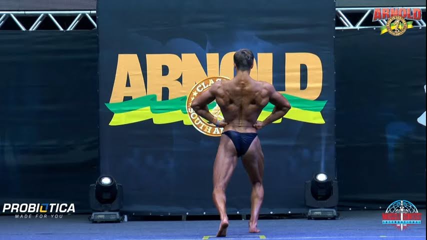 Ícaro Lermen é campeão Teen Men's Bodybuilding do Arnold Classic Brasil 2022. Foto: Reprodução