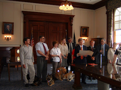 Governor John Lynch Reading Fen's Law!